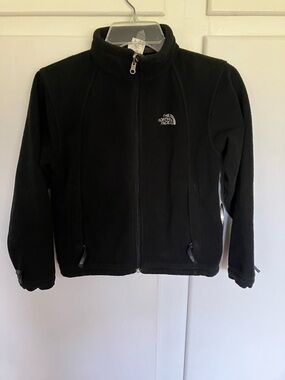 The North Face Black Full-Zip Kids' Fleece Jacket